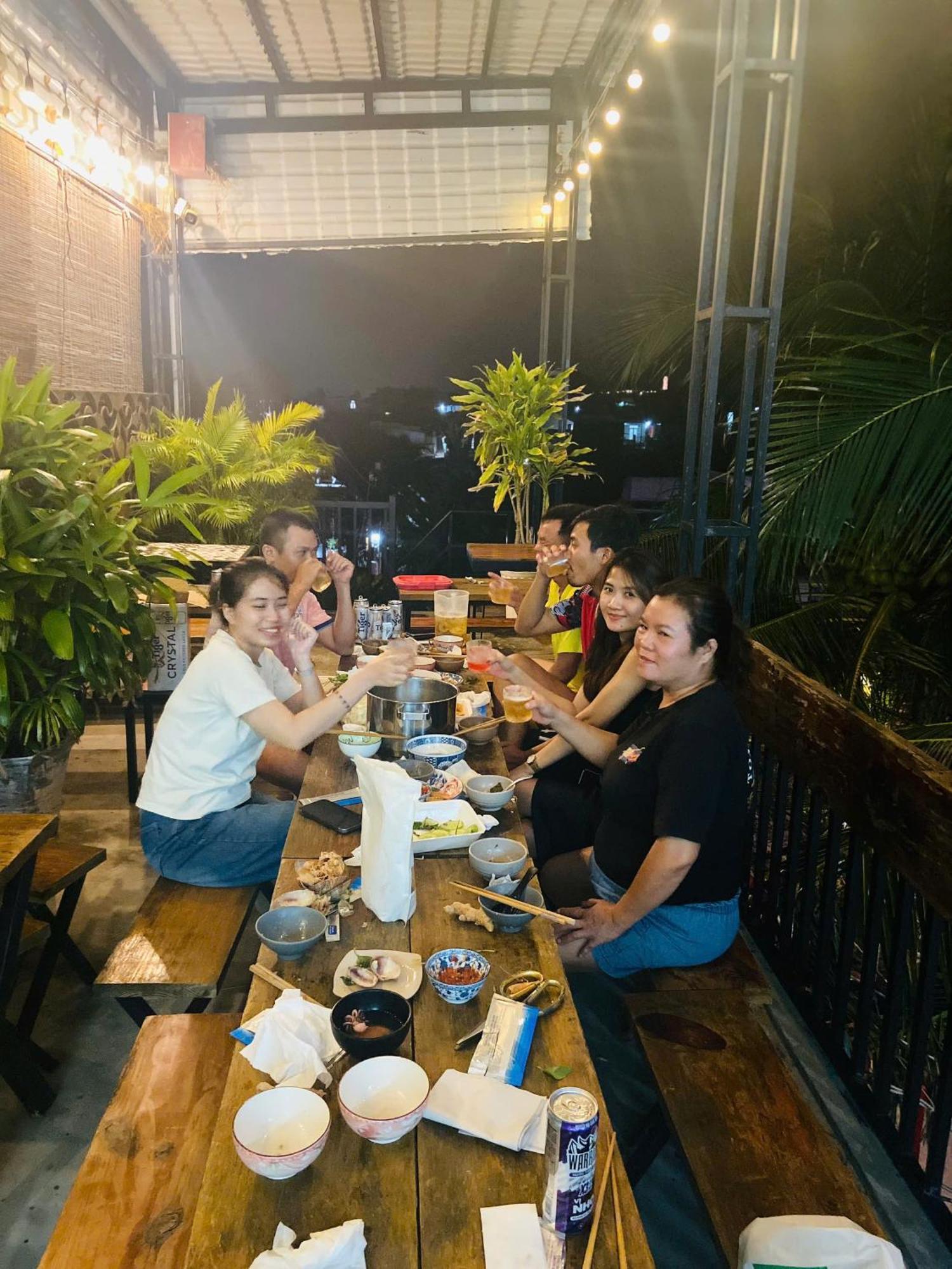 Gio Homestay And Coffee Ap Khanh Phuoc ภายนอก รูปภาพ