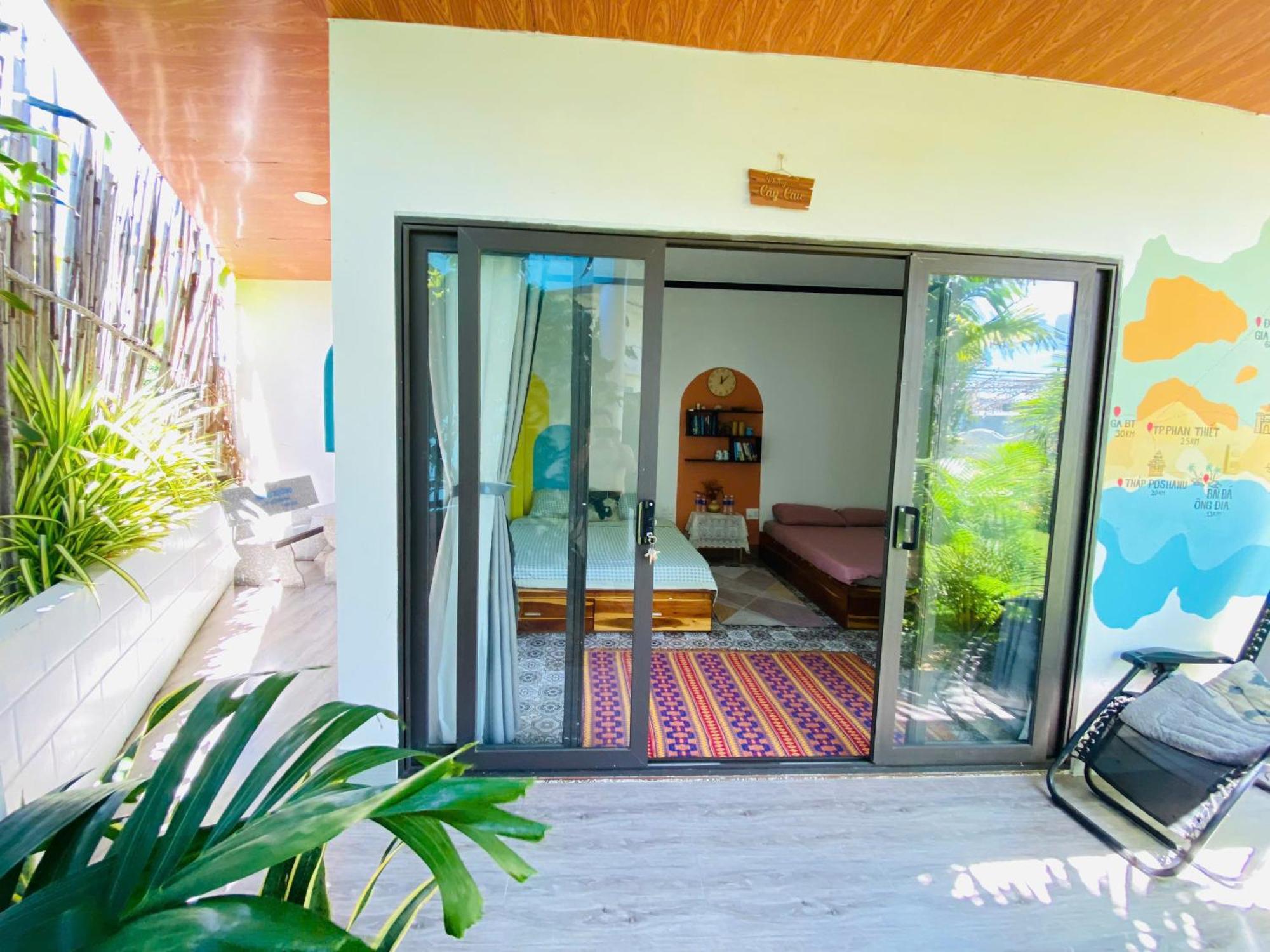Gio Homestay And Coffee Ap Khanh Phuoc ภายนอก รูปภาพ